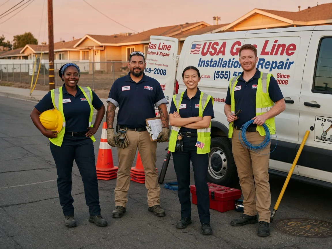 Gas Line Installation company in Briscoe, TX